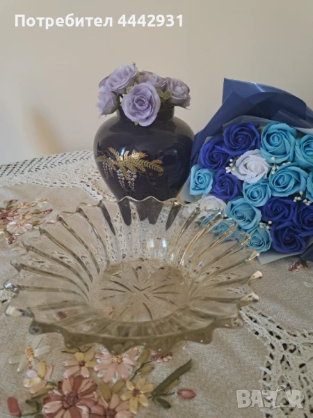 Стъклени фруктиери, снимка 1