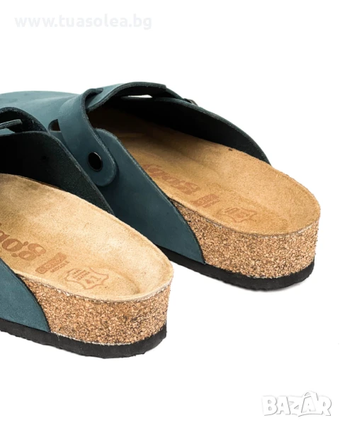 Мъжки ортопедични чехли от естествена кожа | Марка Tuasolea, снимка 1