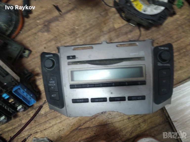 RADIO STEREO CD PLAYER 861200D520 , 86120-0D520 , TOYOTA YARIS 2010 MK2 , снимка 1