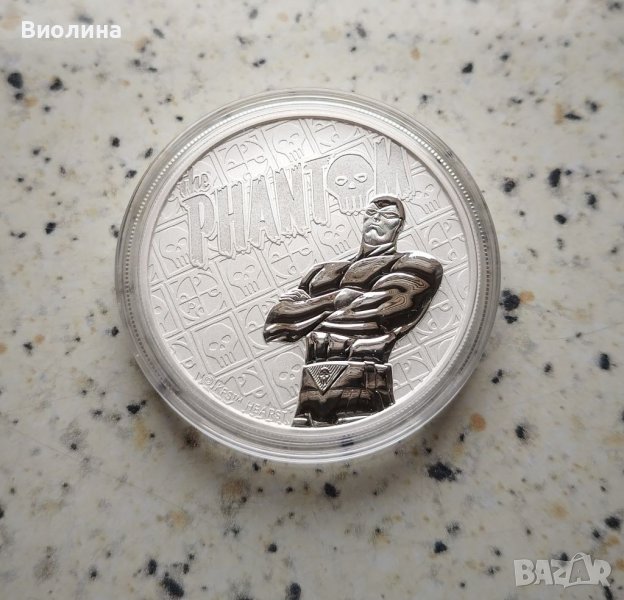 Сребро 1 oz 2022 Фантомът , снимка 1