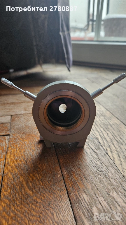 блок ирис бленда с държач за Amplival микроскоп carl zeiss jena, снимка 1