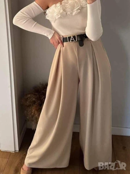 панталон с широк крачол тип пола панталон , снимка 1