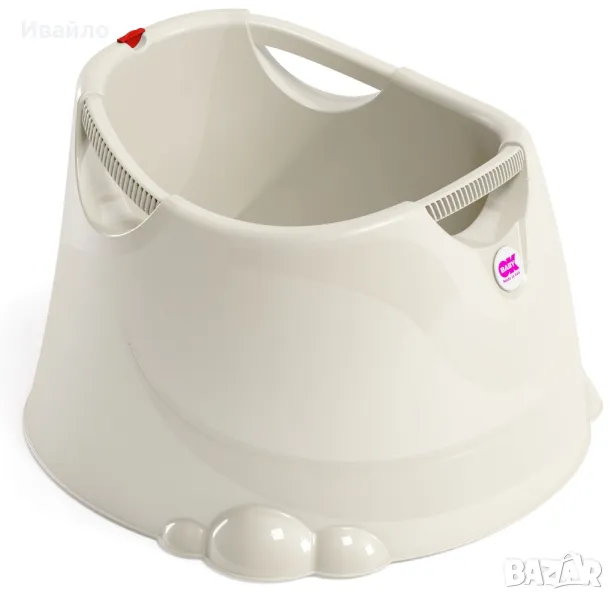 OK Baby, Вана за Бебе Опла, Бяла, Корито за Седящо Бебе, снимка 1