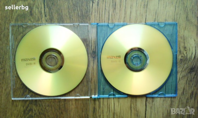 Диск DVD-R 4.7 Gb 16x Maxell  с кутийка, снимка 1