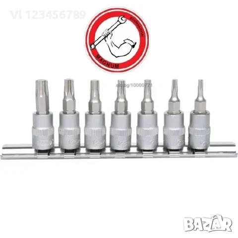 К-т вложки TORX от Т10 до Т40, снимка 1
