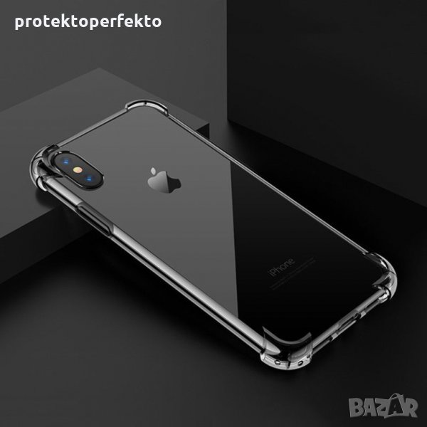 Силиконов ANTI-KNOCK прозрачен кейс iPhone 11, 11 Pro, 11 Pro Max, снимка 1