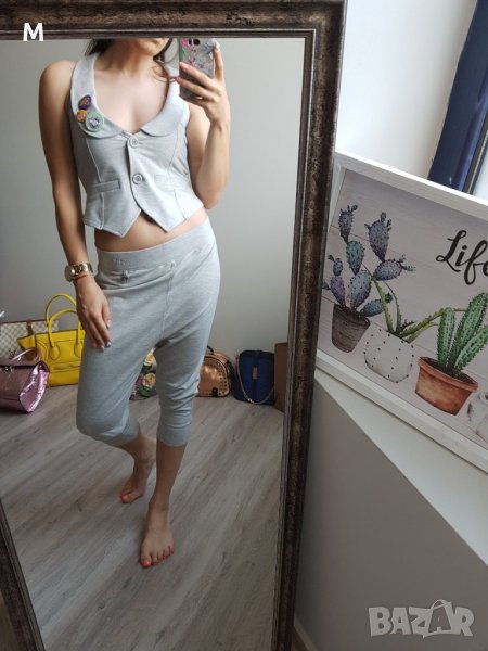 НОВ дамски сив екип на намаление, снимка 1