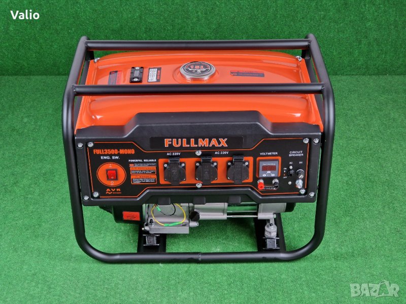 Генератор за ток монофазен 3.5kw Fullmax, снимка 1