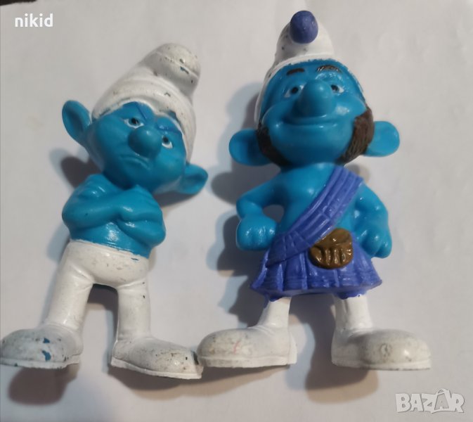 Смърф Смърфовете смърфчета The smurfes пластмасова фигурка играчка и украса торта, снимка 1