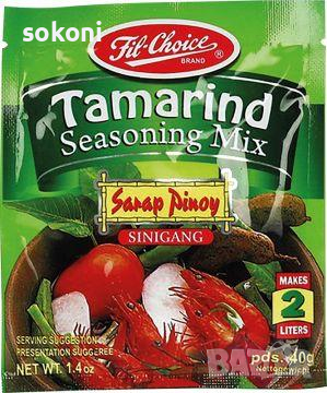 Fil Choice Tamarind Seasoning / Фил Чойс Подправка микс - Супа тамаринд 40гр, снимка 1