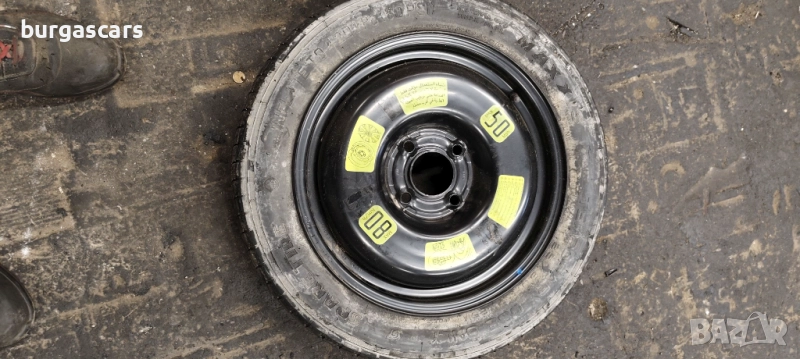 Резервна гума патерица 125/80/15 Citroen C3 - 110лв, снимка 1