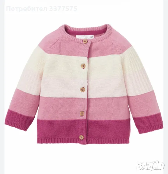 Жилетка 68 см 3-6 м., снимка 1