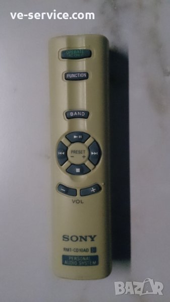 Original SONY RMT-CD10A PERSONAL AUDIO SYSTEM Remote Control, снимка 1