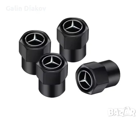 Капачки за автомобилни винтили Mercedes BMW, снимка 1