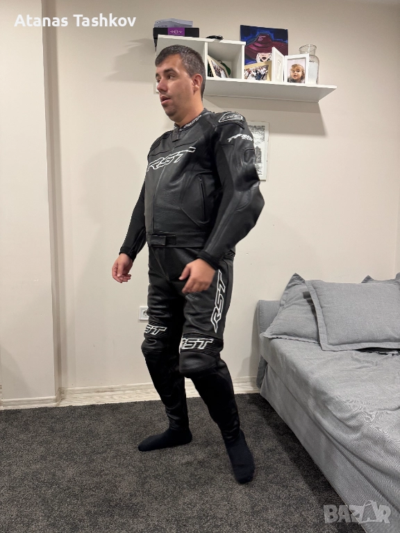 RST EU58 кожен екип от 2 части, снимка 1