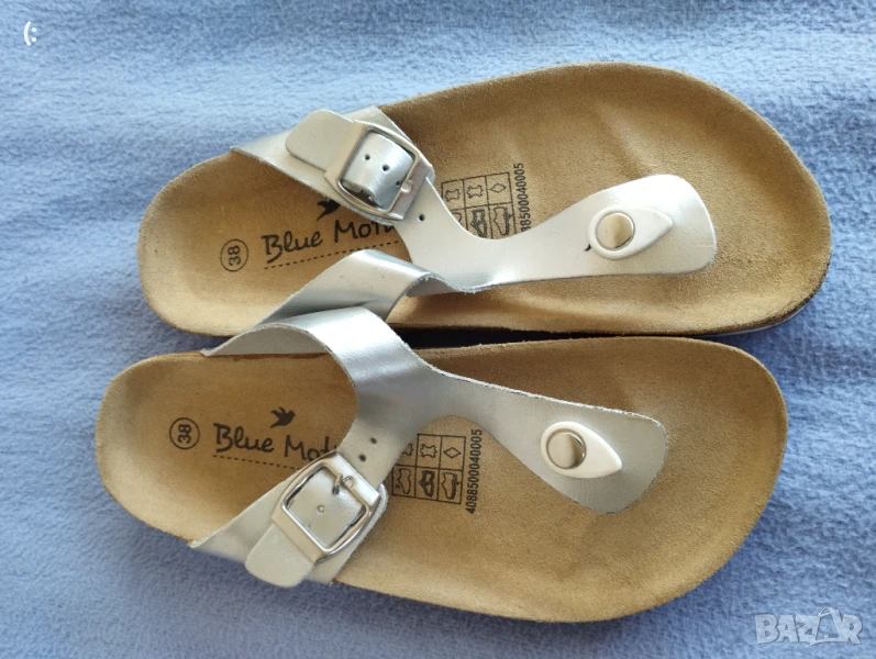 Нови чехли Blu motion номер 38., снимка 1