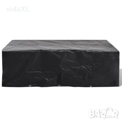 vidaXL Покривало за градински мебели 8 капси 300 x 140 x 90 см（SKU:41642）, снимка 1