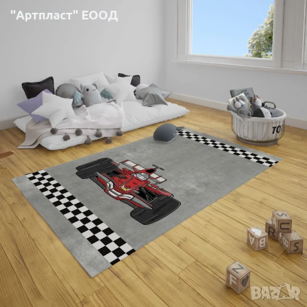 Детско Килимче ФОРМУЛА 1, снимка 1