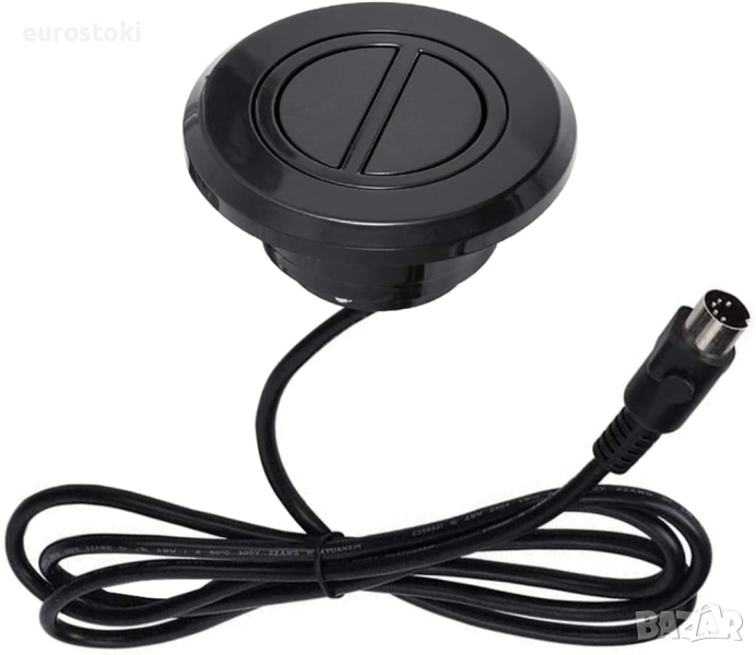 Ръчно вградено управление на двигателя за кресло Huachuang,  2 бутона, 5 пина, за кресло, снимка 1