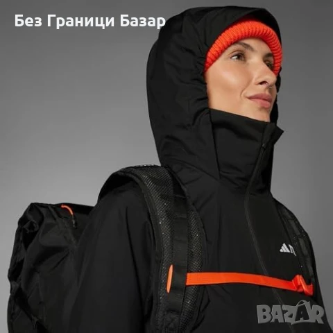 Ново adidas дамско яке за дъжд Terrex CLIMAPROOF с регулируем подгъв, снимка 2 - Якета - 51136970