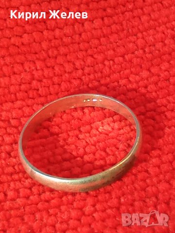 Стара сребърна фина халка пръстен висока проба сребро майсторска изработка 38271, снимка 3 - Антикварни и старинни предмети - 40935129