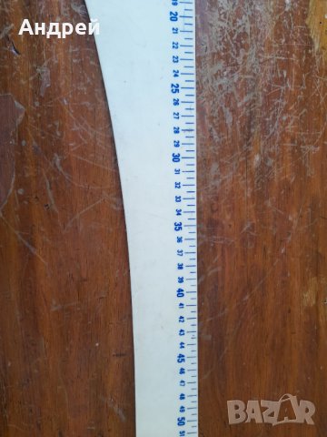 Стара шивашка линия,линеал #4, снимка 4 - Други ценни предмети - 40677526