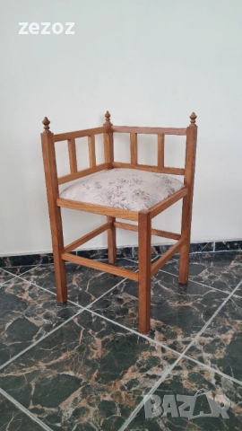 Ъглов стол масив