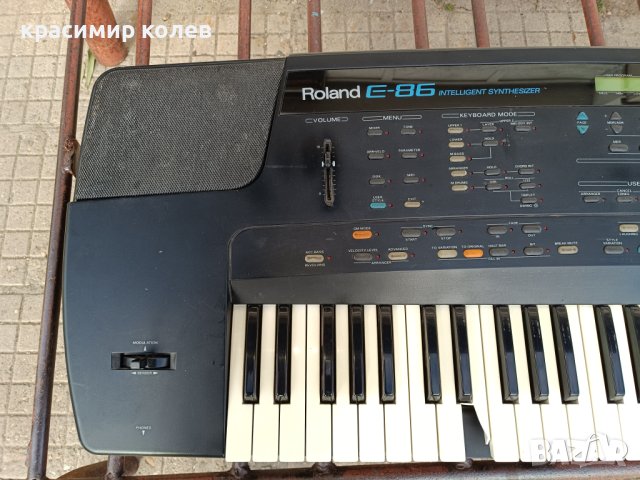 синтезатор "Roland e-86", снимка 5 - Синтезатори - 44117708