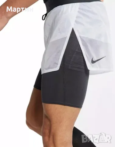 Мъжки къси панталонки за тичане Nike Tech Pack 2 in 1 - размер S, снимка 2 - Спортни дрехи, екипи - 47335840