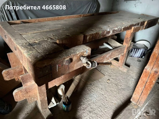 Дърводелски тезгях, снимка 2 - Други машини и части - 52627490