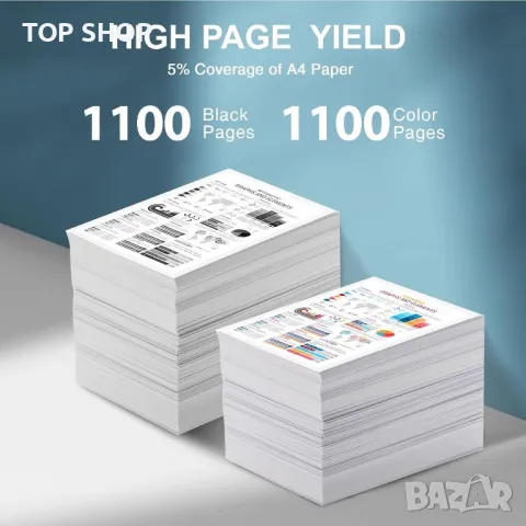 YINGCOLOR 405XL за Epson 405XL 405 XL Съвместим с Workforce Pro WF-3820 WF-4820 WF-7830 WF-7310 и др, снимка 6 - Консумативи за принтери - 49926667