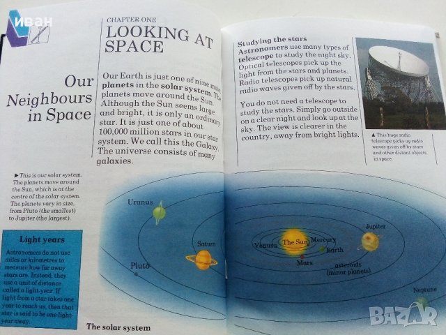 Детска енциклопедия "SPACE -my first reference library" - 1994г., снимка 6 - Енциклопедии, справочници - 43928730