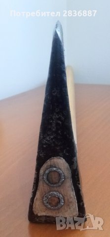Стара словенска кована крива брадва Jeklo Ruse, снимка 5 - Други инструменти - 40553010