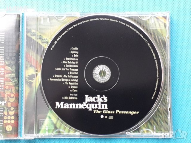Jack's Mannequin – 2008 - The Glass Passenger(Acoustic,Pop Rock), снимка 7 - CD дискове - 42985098