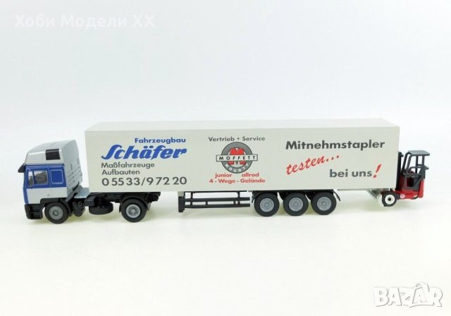 Модел камион MAN 1/50, снимка 9 - Колекции - 43411221