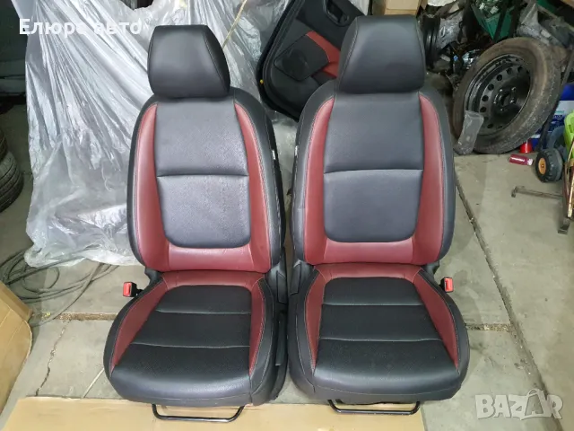 Кожен салон,седалки от Kia Rio GT