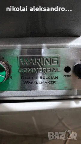 професионален гофретник, снимка 6 - Обзавеждане на кухня - 49612072