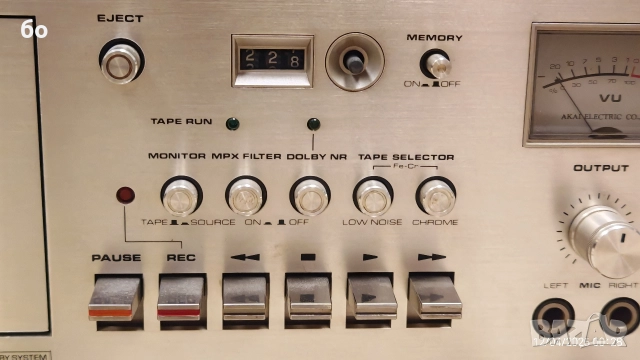 Akai GXC-740D- 3 Head дек, снимка 6 - Декове - 52661733