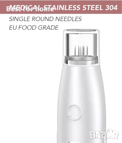 BOWKA 7-в-1 Derma Roller Kit Jade Roller Ice Roller Microneedles,Ролер със сменяеми глави , снимка 3 - Други - 43838441