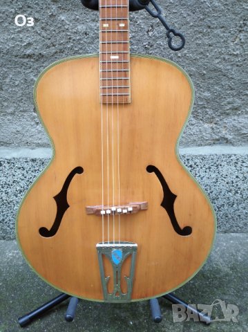 Archtop китара Nippon Japan, снимка 2 - Китари - 43634100