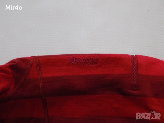 блуза bergans of norway merino wool суичър фанела худи горнище яке туризъм планина мъжка оригинал M, снимка 3 - Спортни дрехи, екипи - 47656068