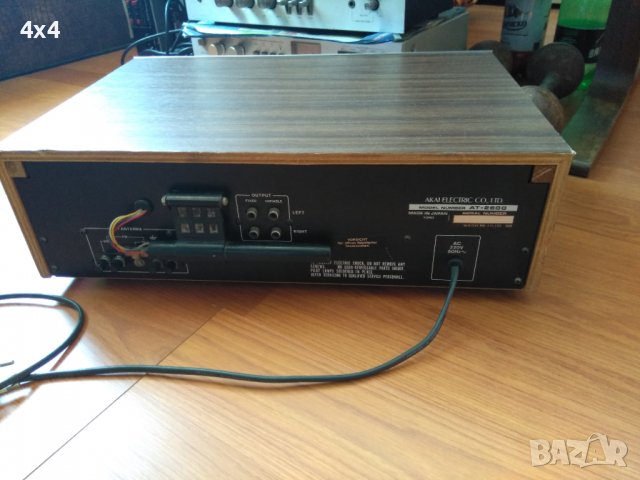 AKAI. AT-2600.AM-FM.Тунер., снимка 3 - Ресийвъри, усилватели, смесителни пултове - 37406870