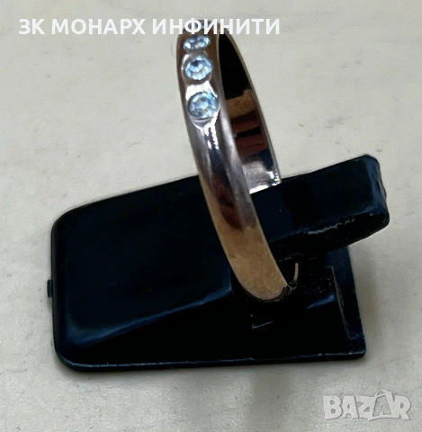 златен пръстен /375/, снимка 4 - Пръстени - 53600757