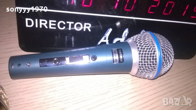 shure beta sm58s-жичен вокален-внос швеицария, снимка 3 - Микрофони - 26803647