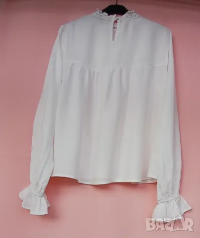 Стилни дамски блузи от кенар и памучни., снимка 3 - Блузи с дълъг ръкав и пуловери - 48240243