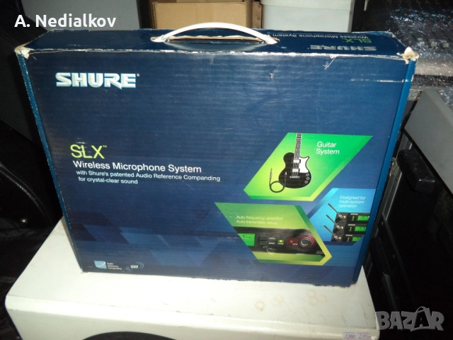 Безжичен микрофон за глава Shure SLX