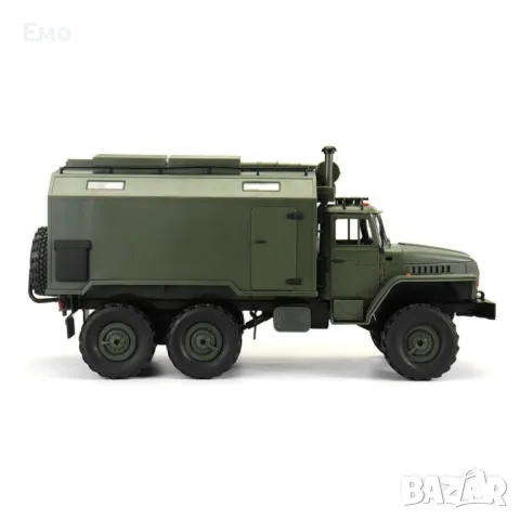 Руски военен камион модел NaughtyDragon с дистанционно - TOYCAR8 FS-3551 - 6X6, снимка 5 - Електрически играчки - 48139622