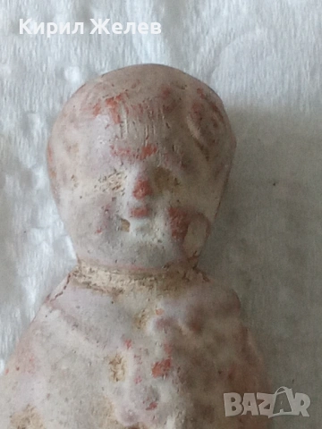 Фигурка на дете стара керамична 53812, снимка 7 - Антикварни и старинни предмети - 53530311