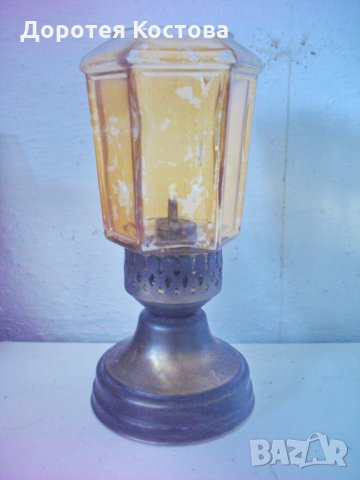 Стара газова лампа 3, снимка 1 - Антикварни и старинни предмети - 27284164