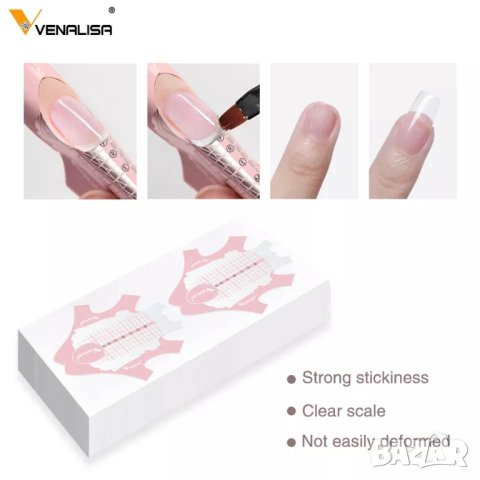 Venalisa форми за изграждане 100/200 броя, снимка 5 - Продукти за маникюр - 40541241